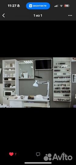 Сдается рабочее место мастера маникюра