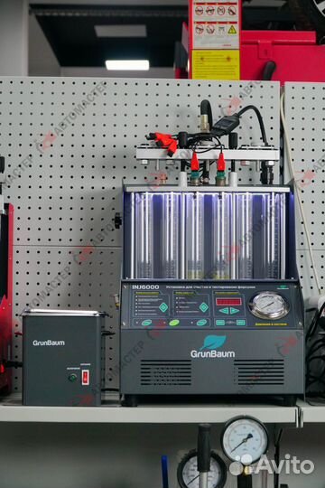 Установка очистки и тестирования форсунок INJ-6000