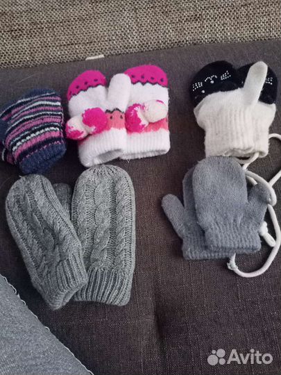 Шапки, варежки