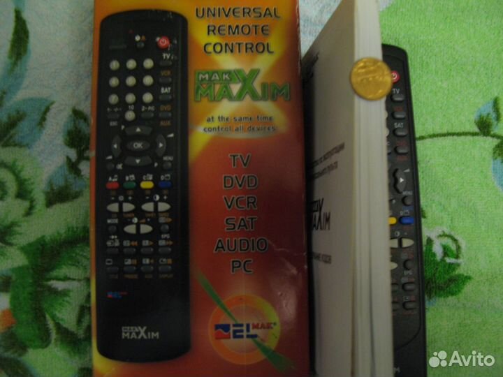 Пульт Д. У maxim подходит почти к любой аппаратуре