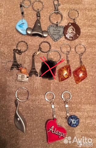 Брелок Сувенир коллекционные предметы Париж, Турци