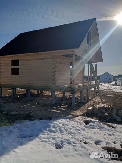 Строительство домов из профилированного бруса