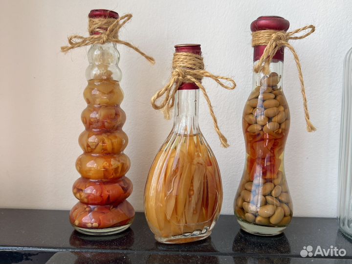 Декоративные бутылки для кухни