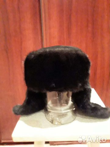 Мужская шапка норка