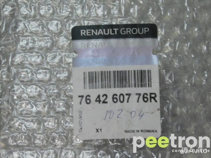 Б/У Б/У Накладка на порог новая 764260776R renault