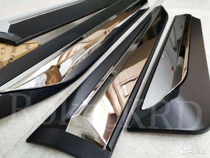 Молдинги дверей Toyota hilux с 2015 Качество