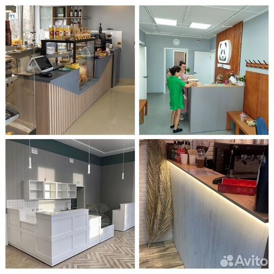 Ресепшен / Стойка Ресепшн деревянная