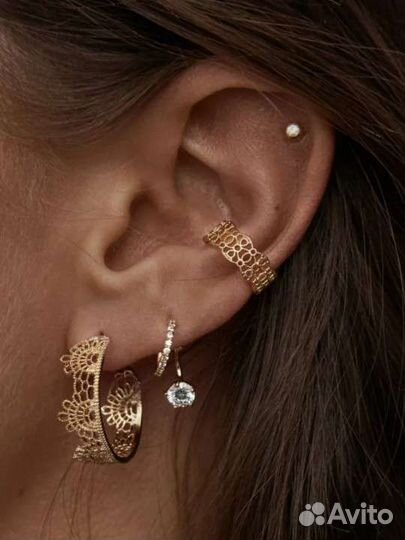 Серьги кафы