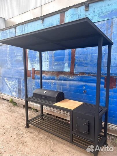 Мангал лофт