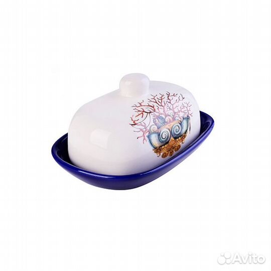 Маслёнка с крышкой Страна чудес