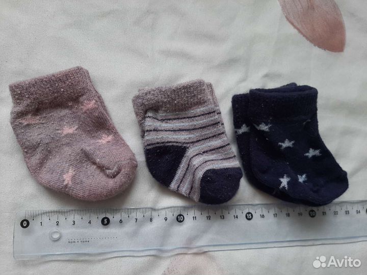 Носочки для новорожденного