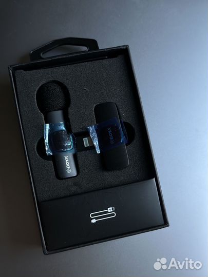 Петличный микрофон boya