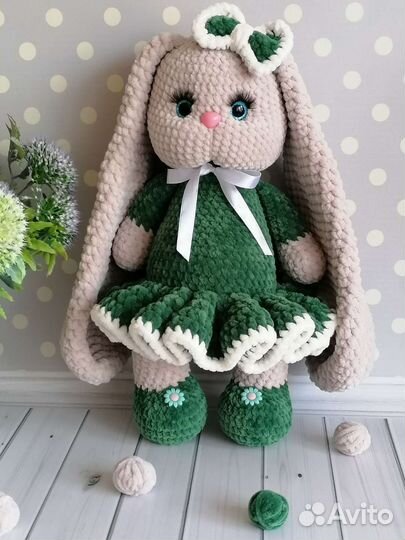 Мягкая игрушка зайка Стеша