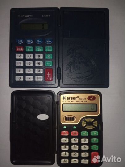 Калькулятор Karser и Sunway