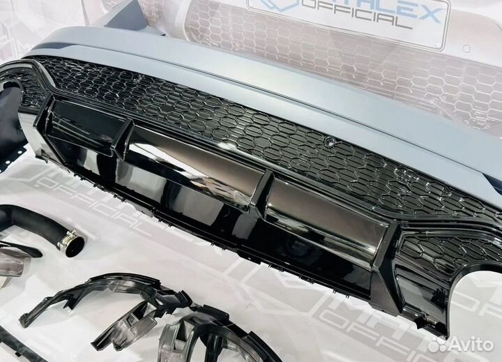 Бампер задний Audi Q8 style RS Q8