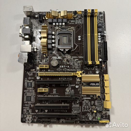 Материнская плата Asus z87-a
