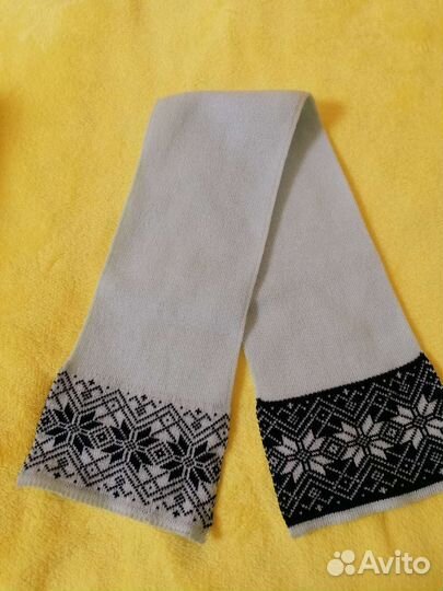 Комплект шапка с шарфом 46-48