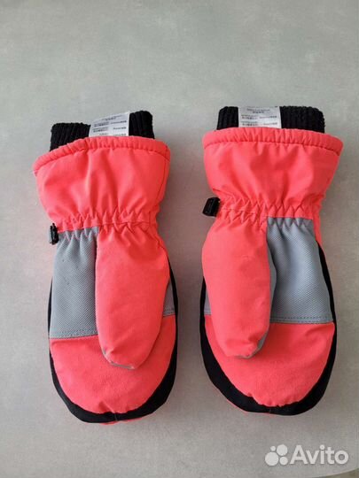 Варежки детские непромокаемые 5-7 лет