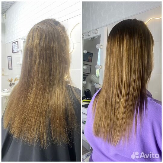 Модели кератиновое выпрямление / ботокс