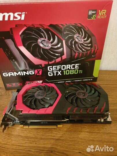 Видеокарта MSI gtx 1080 ti gaming x 11gb