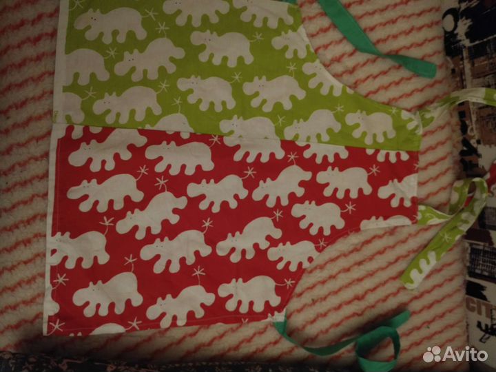 Фартук детский для мальчиков и девочек 3-7 лет