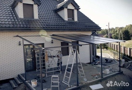 Изготовление навесов