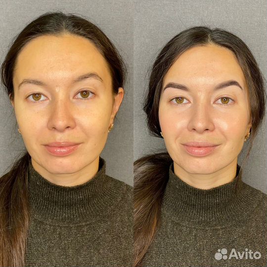 Ламинирование бровей, окрашивание, коррекция