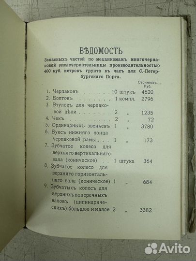 Редкость. легендарные путиловские заводы. Поставка Обществом Путиловских заводов одной землечерпател