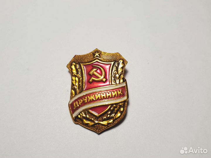Значок дружинник