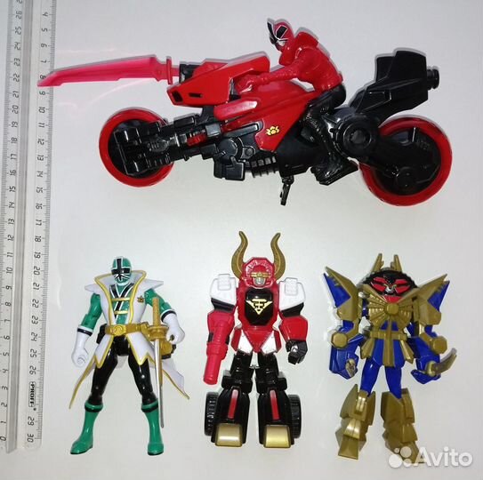 Фигурки могучие рейнджеры power ranger bandai