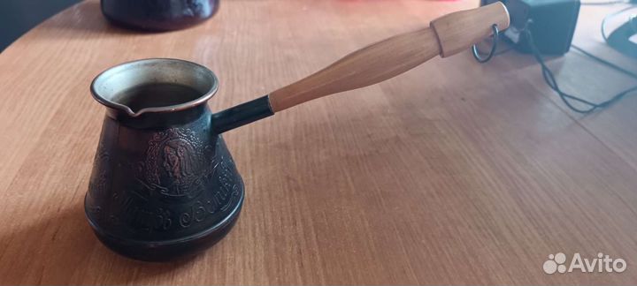 Турка для кофе медная