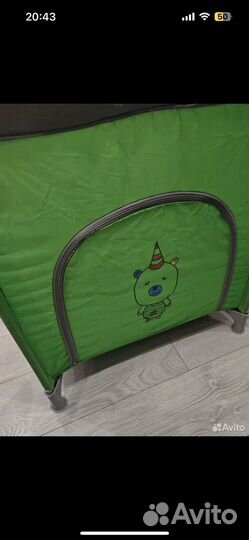 Манеж кровать