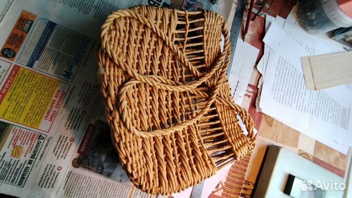 Летние сумки из соломки