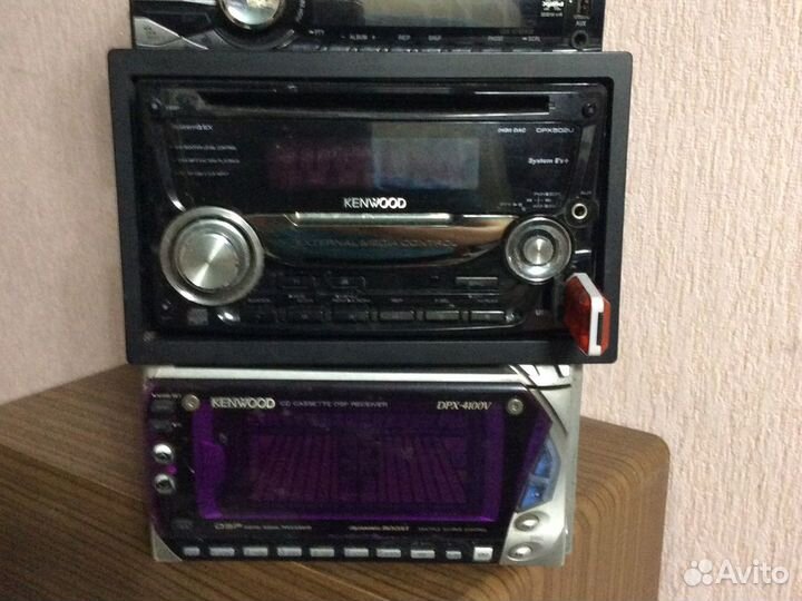 Магнитола сd чейнжер Кларион Саб и колонки на выбо