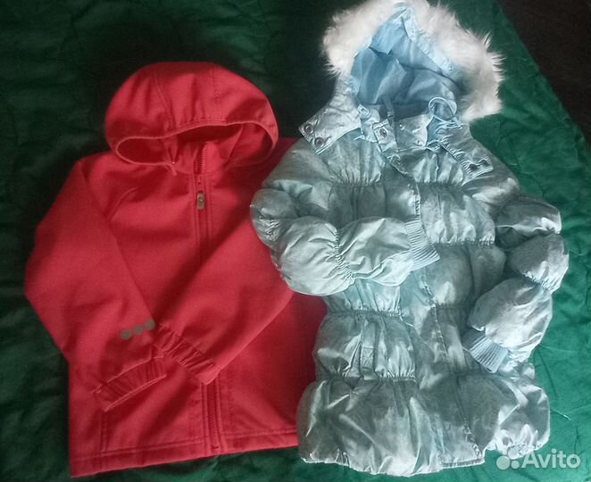 Вещи пакетом на девочку 86-100 см