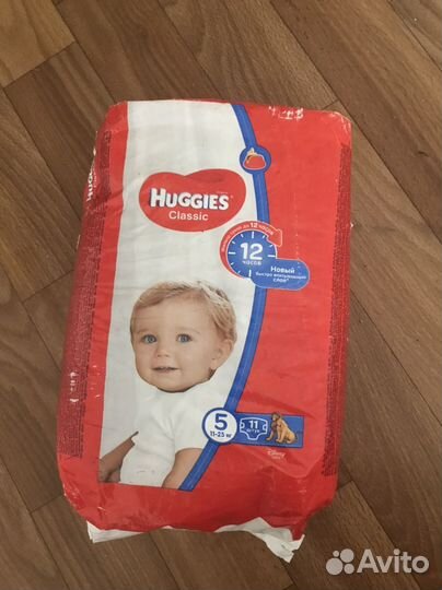 Подгузники хаггис 5
