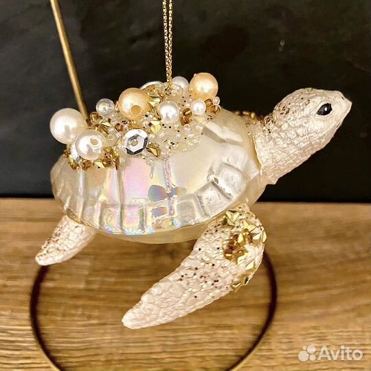 Елочные игрушки черепаха