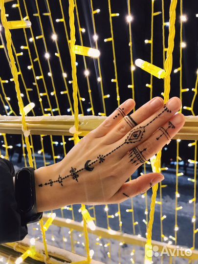 Мехенди/временные рисунки/тату