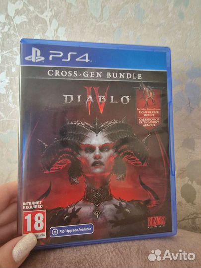 Diablo 4 ps4 диск