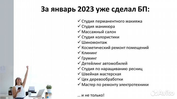 Бизнес план для соцконтракта