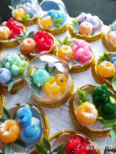 Мыло ручной работы новый год