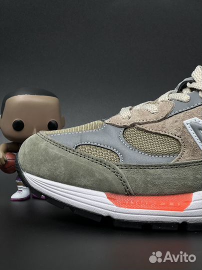 Кроссовки New Balance 992 Olive Зеленые