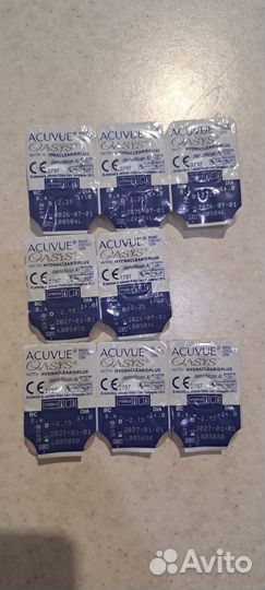 Линзы контактные acuvue oasys двухнедельные
