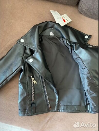 Кожанка детская новая размер 80 -86