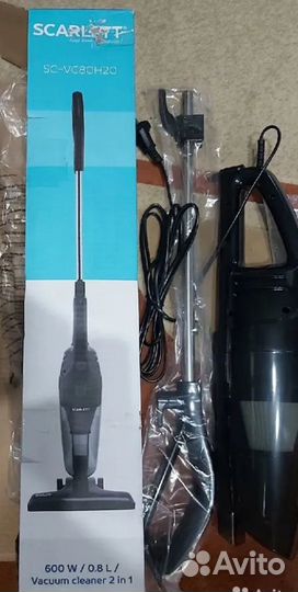 Пылесос ручной, циклон, проводной. Новый