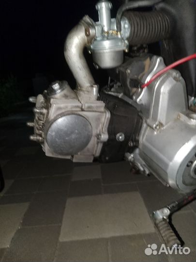 Мотор на мопед alpha 110
