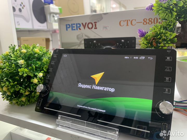 Автомагнитола pervoi CTC-8803 9” 2/32 gb(гарантия)