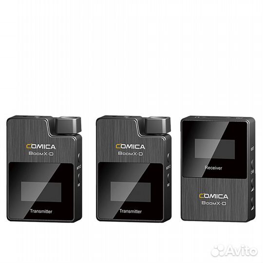 Петличный микрофон Comica BoomX-D2 (RX+2TX)