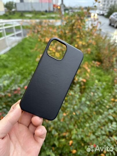 Оригинальный кожаный Leather Case 13 mini black