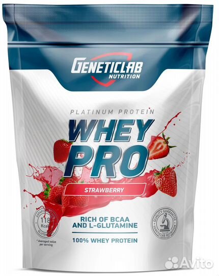 Протеин Geneticlab Whey Pro 1000 g